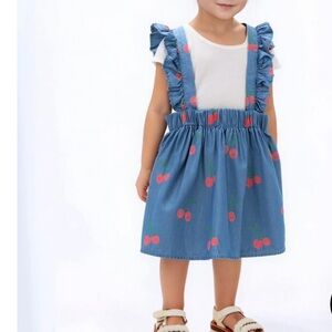 Stella McCartney Kids Denim Cherry Dress